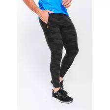 Pantalon Deportivo Microfibra Hombre Camuflado I Run 