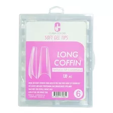 Soft Gel Tips 120 Gel X Uñas Manicure - Variedad De Opciones