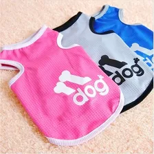 Roupa Para Cachorros Leve Verão Gato Pequenos Pet Camiseta