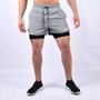 Segunda imagen para búsqueda de shorts con calza de hombre ciclista running urban