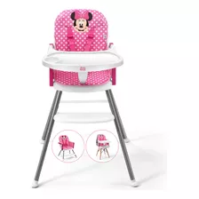 Cadeira De Alimentação 3x1 Minnie ,cadeira Alta,portátil E Infantil - Bb447