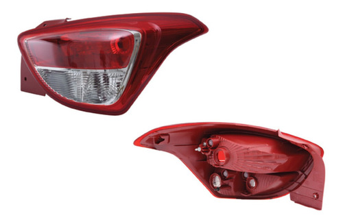 Calavera Izq O Der S/foco Para Hyundai Grand I10 15/17 Depo Foto 10