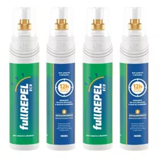 Kit Com 4 Repelentes Fullrepel Mosquito Antidengue Icaridina