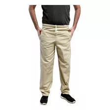 Pantalon Nautico Gabardina Vestir Recto Clasico Liviano 