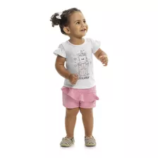 Blusa Bebê Menina Verão Pop Unicorn - Kaiani