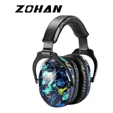 Zohan Em030 Orejeras De Seguridad Para Protección Auditiva Color Azul Rap