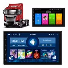 Central Multimidia Scania 2din 7 Bluetooth Wifi Gps Android