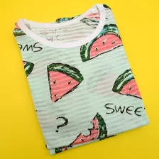 Pijama Set De Verano Para Niño Con Diseños Sandia Calidad 