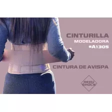 Cinturilla Modeladora Cintura Avispa Reforzada Faja Lumbar