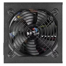 Fonte Atx 600w Real Aerocool Kcas600 24 Pinos 80 Plus Bronze Cor Preto 110v/220v