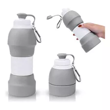 Botella De Agua Plegable, Botellas Deportivas De Silicona Re