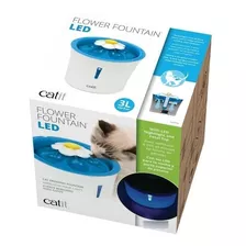 Fuente Bebedera Para Gatos Mini Flor Led - Catit 3 Lts.