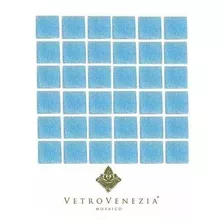 M2 Mosaico Veneciano Azul Celeste Acapulco 2x2 Cm