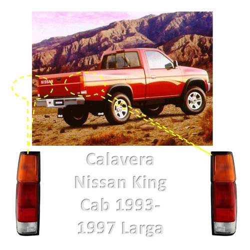 Calavera Nissan Pick Up D21  King Cab 87 97 Tipo Americana  Foto 2