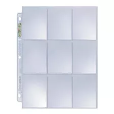 Serie Ultra Pro Platinum Holograma De 9 Paginas De Bolsillo 