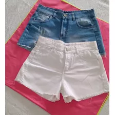 Shorts Marca Sweet Talle 38. Impecables !! En Jean Azul