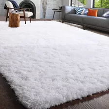 Pagisofe - Alfombras Suaves Y Cómodas De Color Blanco Para