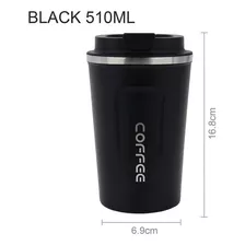 Vaso Para Café Termico De Acero Inoxidable 510 Ml Termo 