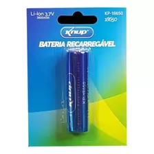 Bateria Recarregável Knup Kp-18650 3,7v 3800mah