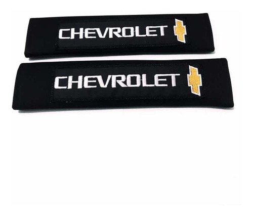 Par (2) Protector Para Cinturn De Seguridad Chevrolet Foto 2