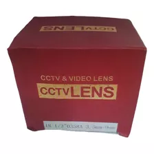 Lente Fixa Cctv Lens Ir 1/3 0358a 3.5mm-9mm