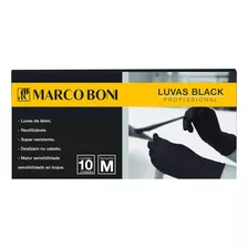 Marco Boni Luva Black M Cx 10 Un (1543)