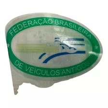 Adesivo Federação Brasileira Veiculos Antigos 1 Unidade Raro