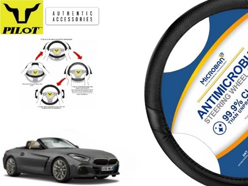 Funda Cubrevolante Negro Antimicrobial Bmw Z4 M40i 2022-2024 Foto 2