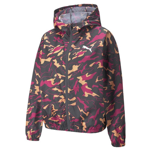 Campera Rompeviento Puma Modern Sports Aop Windbreaker Mujer