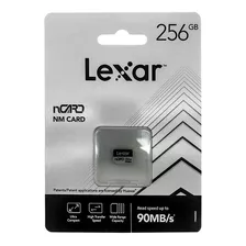 Memoria Lexar Nano (nm) 256gb 90mb R-s 70mb R-w S/adap