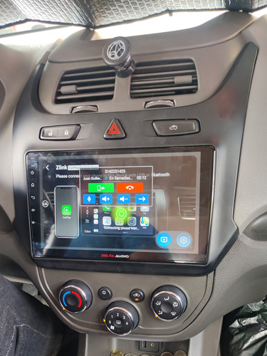 Radio Android Chevrolet Cobalt 9 Pulgadas 4+64gb Carplay Cam Foto 7