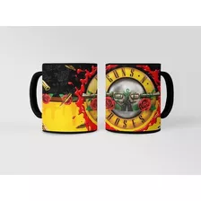 Taza Mágica De Guns And Roses - Bandas De Rock