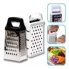 Ralador Fatiador Manual Legumes Queijos 4 Faces De Inox 24cm