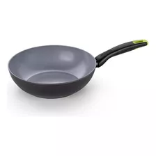 Wok Antiadherente Cerámica Monix Eco Nature 28 Cm Inducción