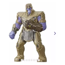 Boneco Thanos Marvel Com Manopla Eletrônica Hasbro - E7406