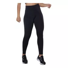 Calça Legging Blackout Zero Transparência Preta Cintura Alta