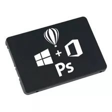 Ssd 240 Gb + Windows 11 + Office + Editores De Vetores