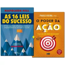 Kit Livros O Poder Da Ação + As 16 Leis Do Sucesso Parcelado