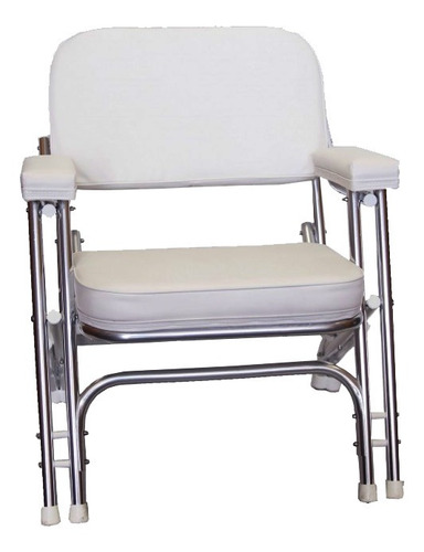 Cadeira De Praia / Deck Luxo Estofada