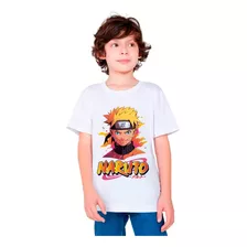 Playera Naruto Para Niños Anime Naruto Talla Suave Liviana