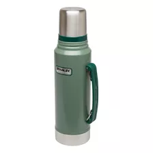 Stanley Botella Clásica Al Vacío, Verde (hammertone Green), 