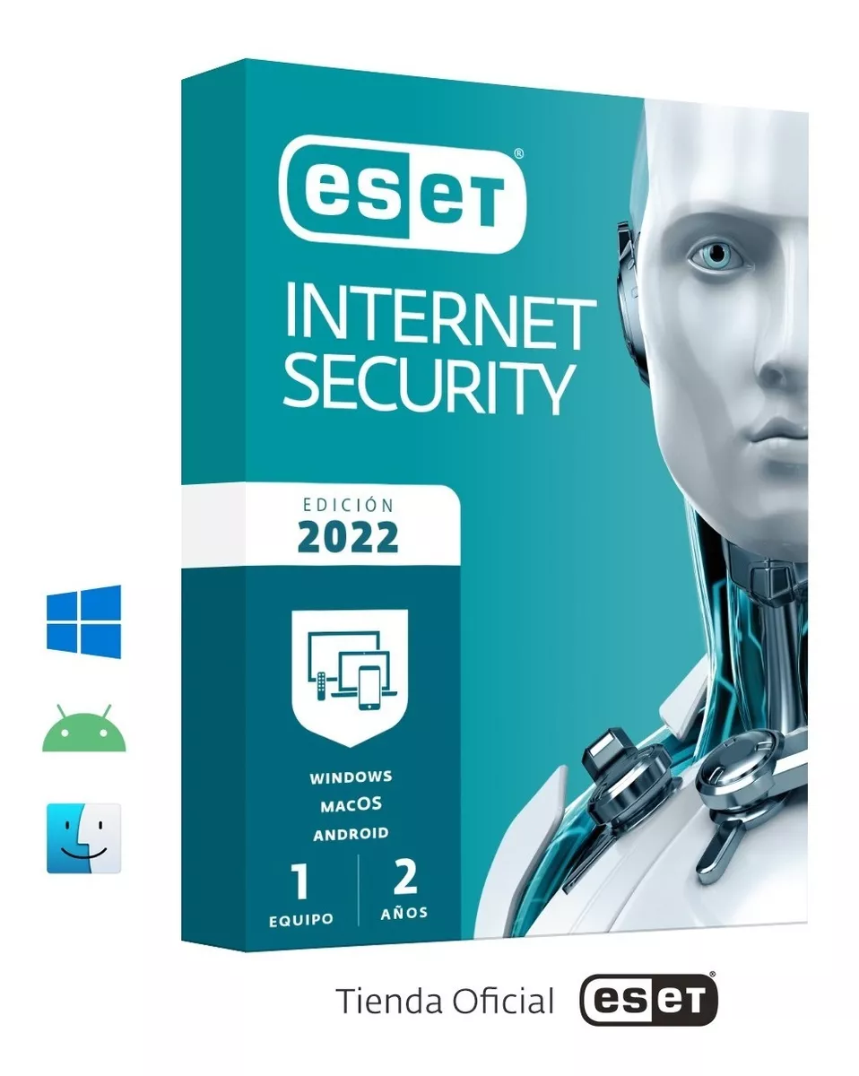 Eset® Internet Security * Tienda Oficial * 1 Pc - 2 Años