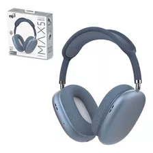 Fone De Ouvido Bluetooth 5.1 ELG Com Microfone - Epb-max5 Cor Azul