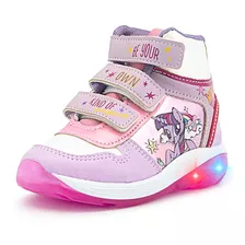 Tenis Bota Luces My Little Pony Blanco Fiusha 13-16