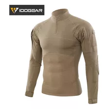 Camisa Militar Táctica De Manga Larga, Ajustada, Para Exteri