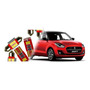 Par (2) Portaplacas Suzuki Swift Vitara S-cross Ciaz Ignis