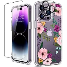 Funda Giika Para iPhone 14 Pro Max C/cam Pant Botanical