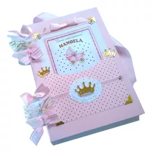 Álbum De Bebê Personalizado Scrapbook Meninas Fotos