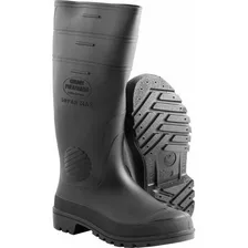 Bota Borracha Pvc Preta Cano Extra Longo 39cm Supermax