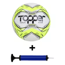 Bola Futebol Campo/society/futsal Topper Slick + Bomba De Ar